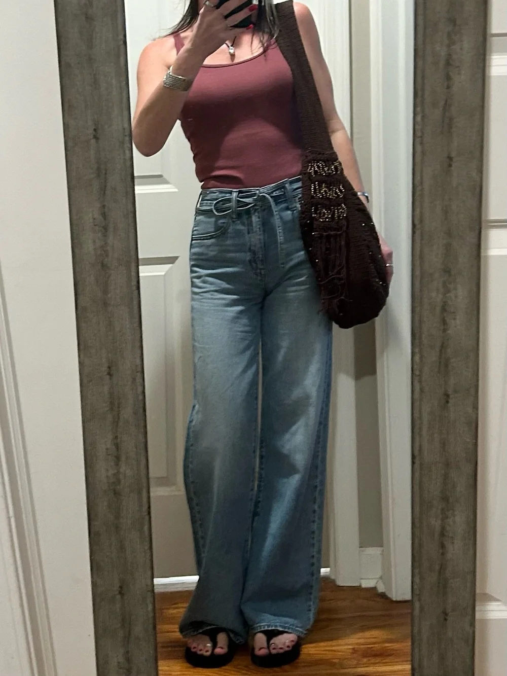 NWT Free People Sunrise To Sunset Crochet Tote